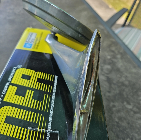 Original Driver side mirror 65 Impala - Picture 2 of 4